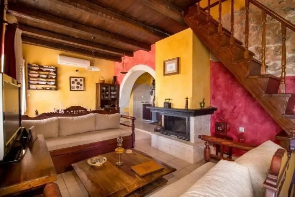 Samonas Traditional Villas Red Villa Fliskouni - 90m Maisonette