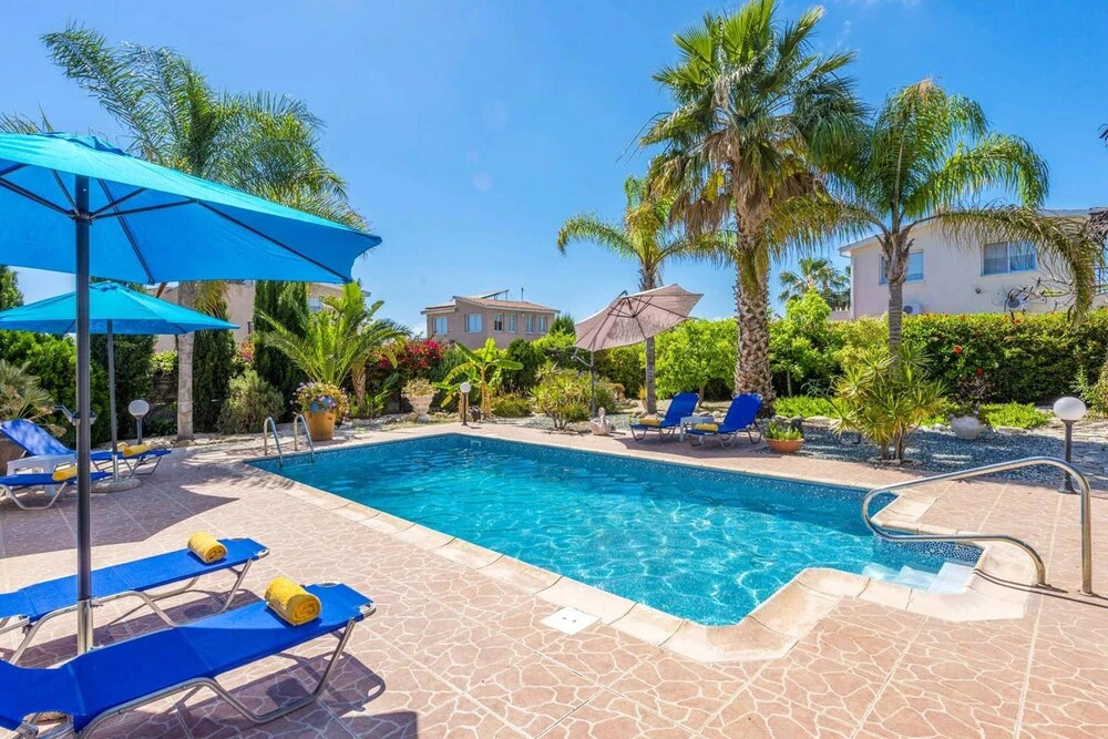 Villa With 3 Bedrooms in Peyia, With Wonderful sea View, Private Pool, Terrace - 600 m From the Beach