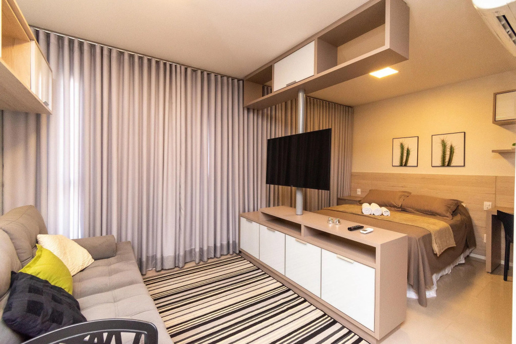 Flat No Ed Metropolitan No Jardim Goiás   Ms902o