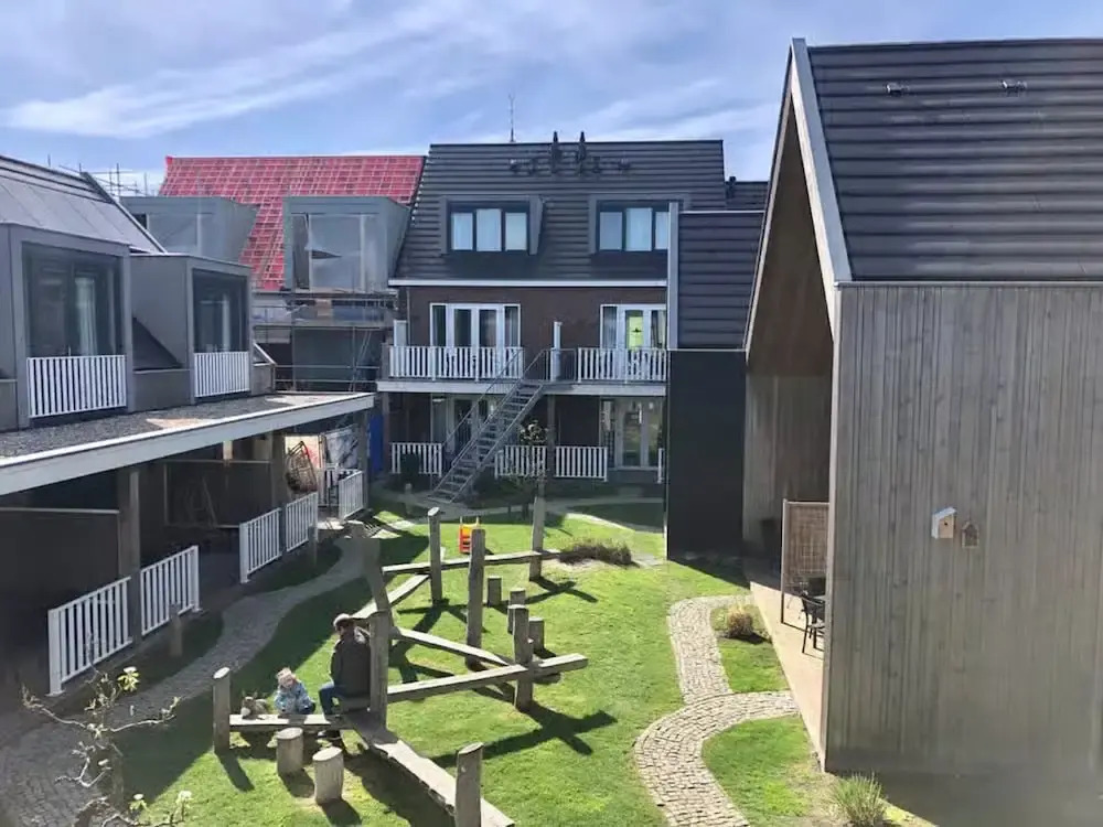 Lodge With Beautiful View of the Church and Dunes