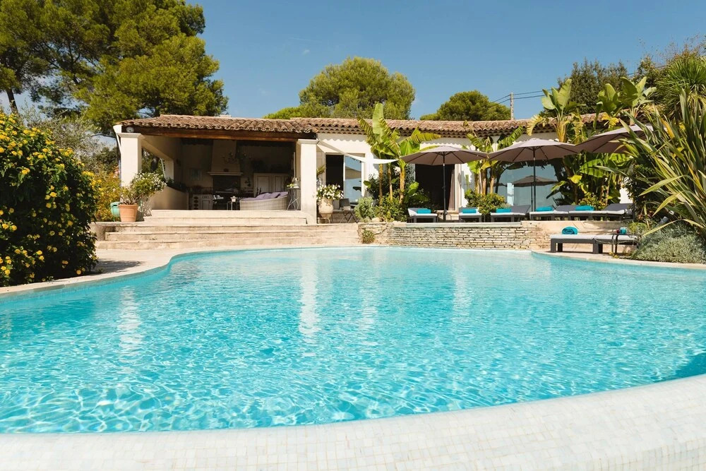 Villa With 4 Rooms in Saint Paul de Vence, With Wonderful sea View, Pr