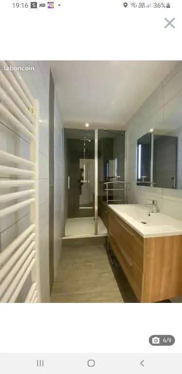 Appartement contemporain le Vendome à 90m de la plage