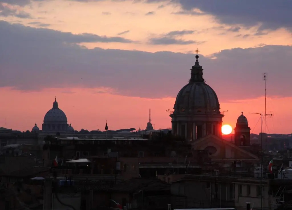 Apartment Spanish Steps with panoramic roof-terrace