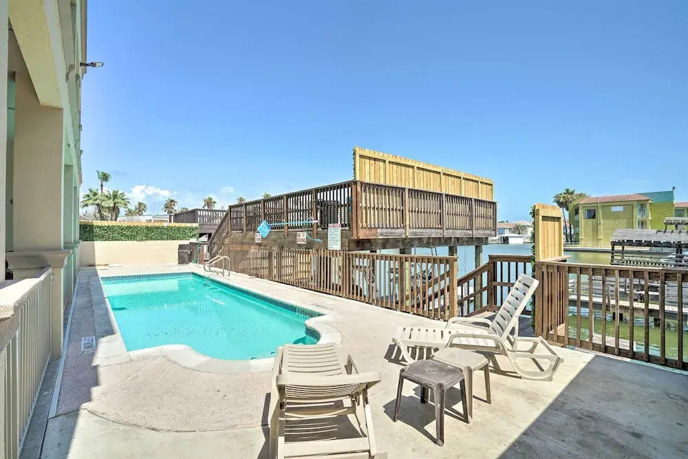 Updated Fiesta Isles Condo w/ Bay Views & Pool!