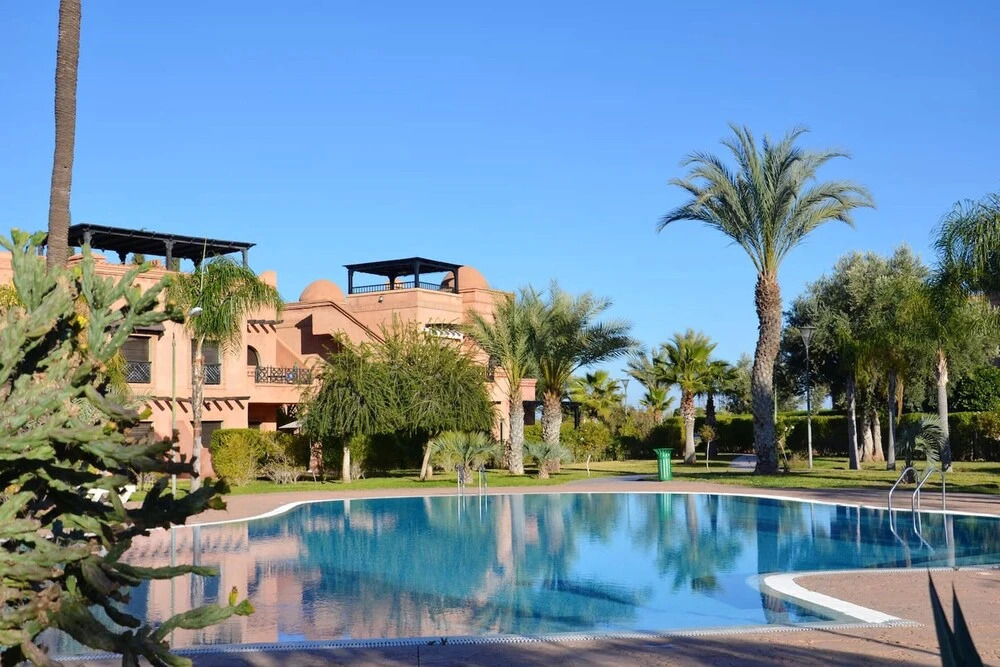 Apartment With 2 Bedrooms in Marrakesh, With Shared Pool, Furnished Terrace and Wifi