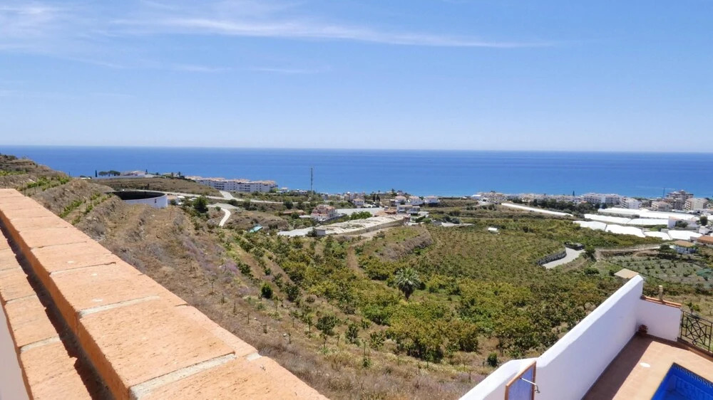 Villa with 3 Bedrooms in Torrox, with Wonderful Sea View, Private Pool, Terrace - 1 Km From the Beach