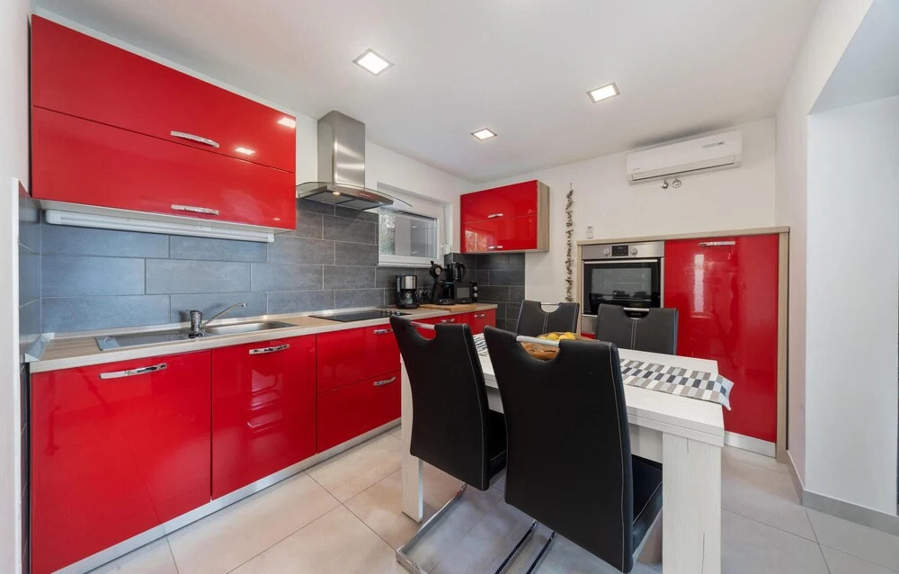 Awesome Home in Novi Vinodolski with Hot Tub & 2 Bedrooms