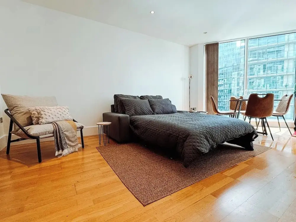 Londonaprt/sleeps6/gym/waterfront/wifi