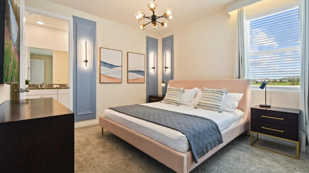 Striking 9BR Pond View Pool SPA Near Disney World, Kissimmee