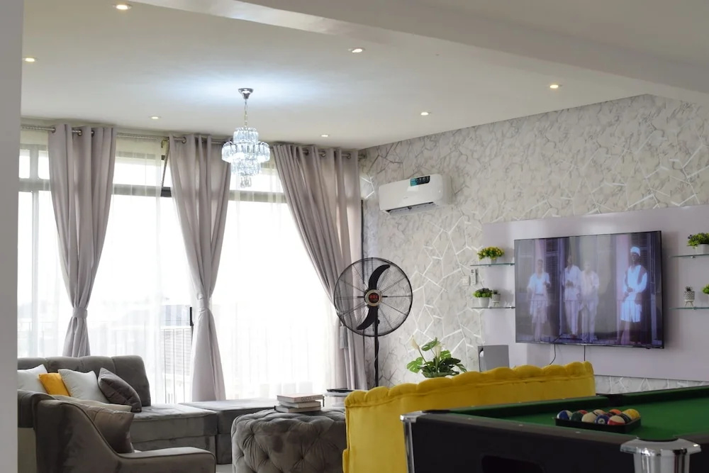 Luxury Atlantic Beach View Apartment in Lekki