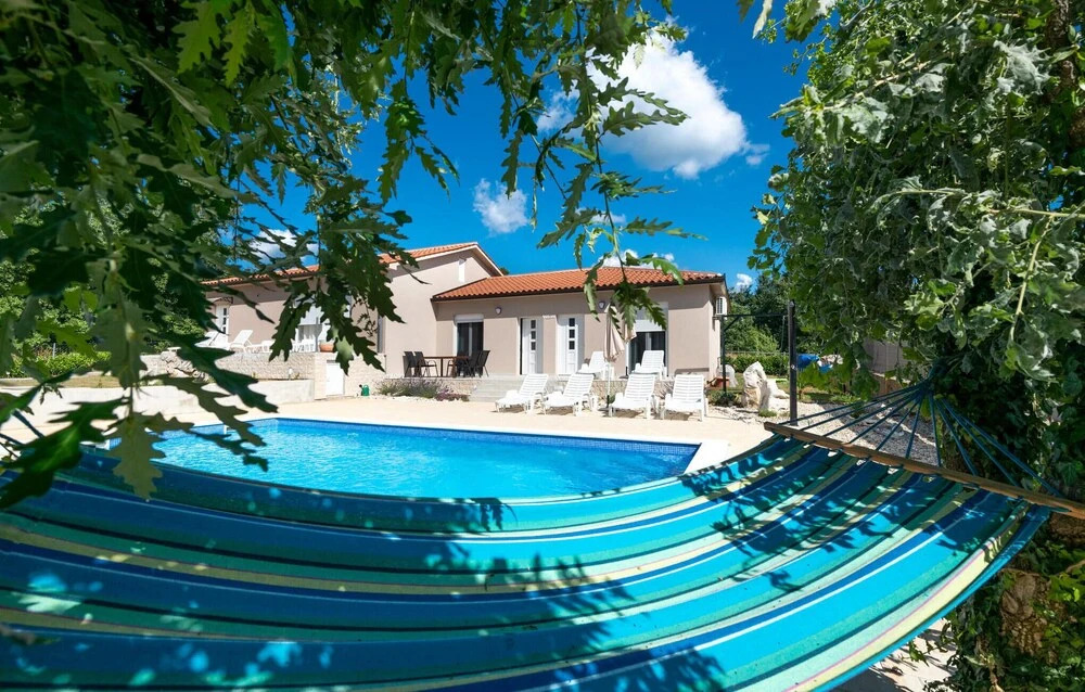 Beautiful Home in Nedescina With Outdoor Swimming Pool, Wifi and 2 Bedrooms