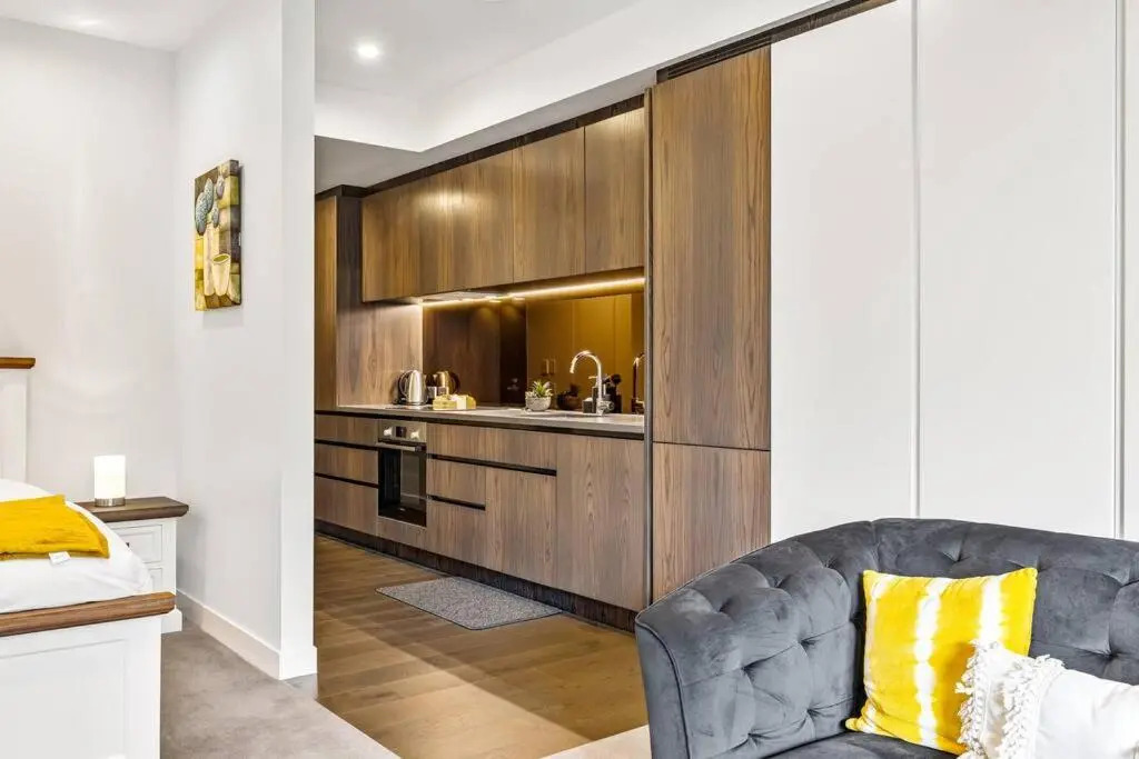 Wonderful Wynyard Quarter studio by Zodiak Stays