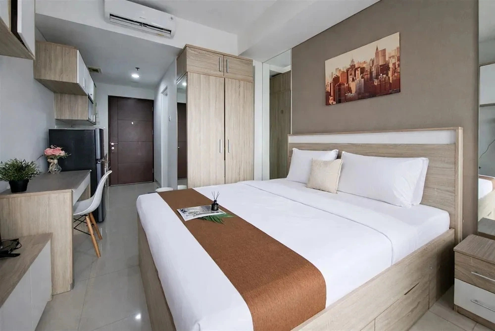 Simply Minimalist Studio Apartment Springwood Residence Tangerang