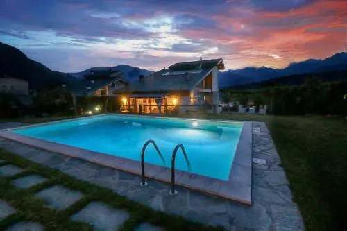 Villa La Corte with amazing pool and garden