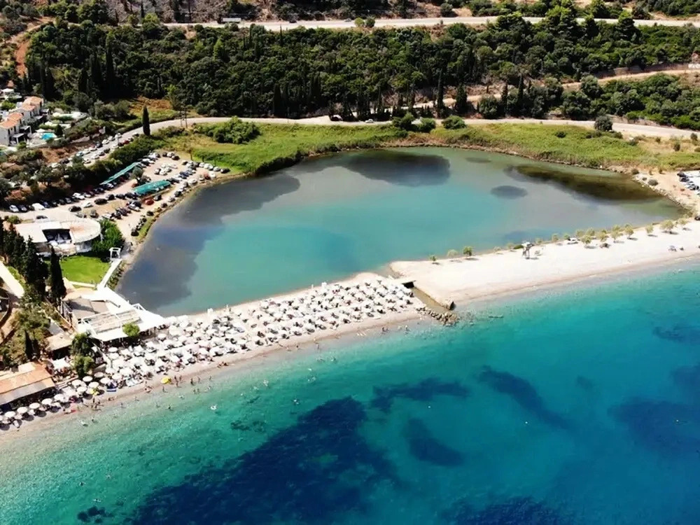 Seafront Villa Ciel with Private Pool in Nafpaktos