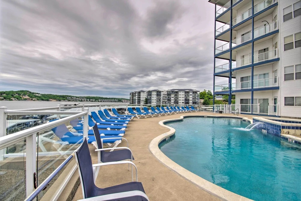 Lake Ozark Condo w/ Water Views & Pool Access!