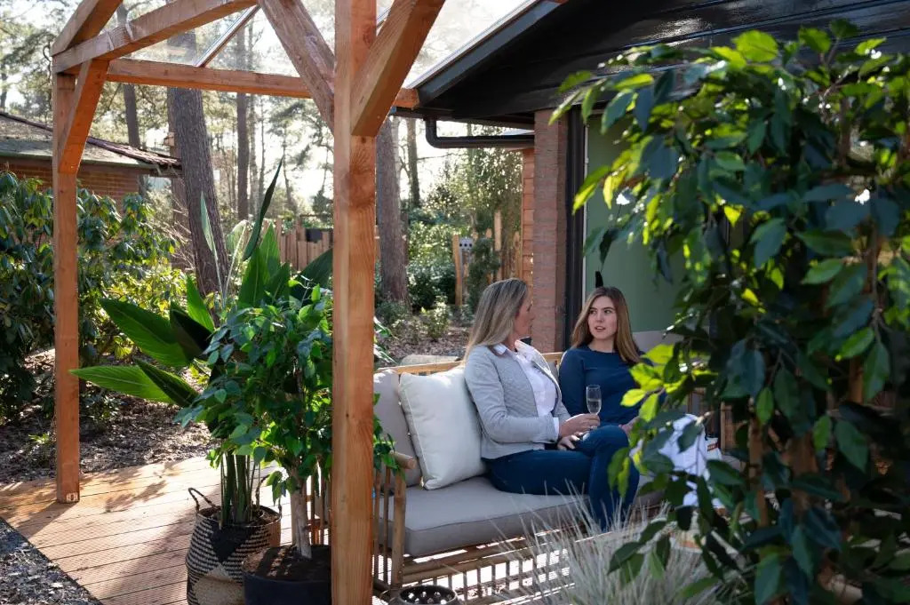 zen-Bungalow NO 3 met sauna en hottub