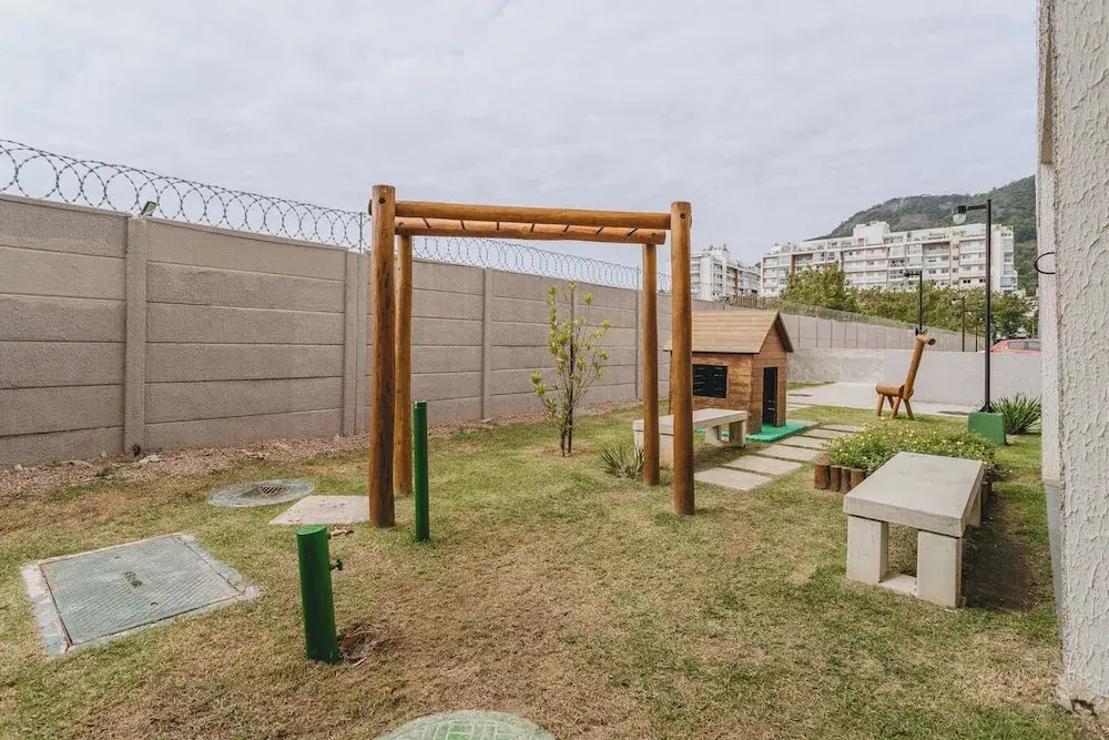 Apto Pet-friendly com Ar e Garagem no Recreio