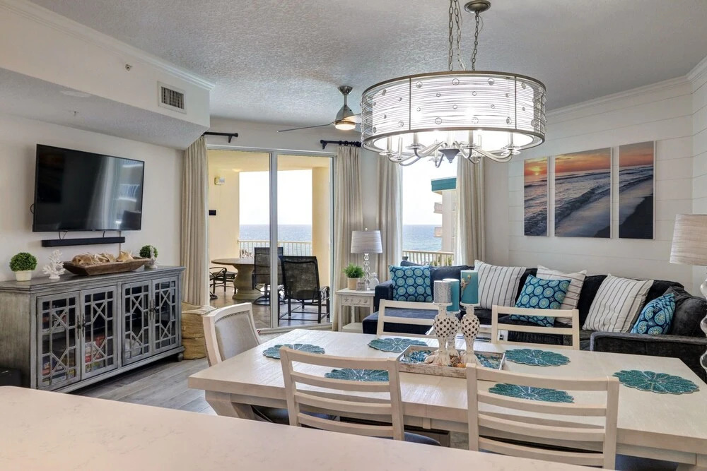 Stunning 2 BR/2 BA Third Floor Unit Directly On Santa Rosa Beach! Sleeps 6