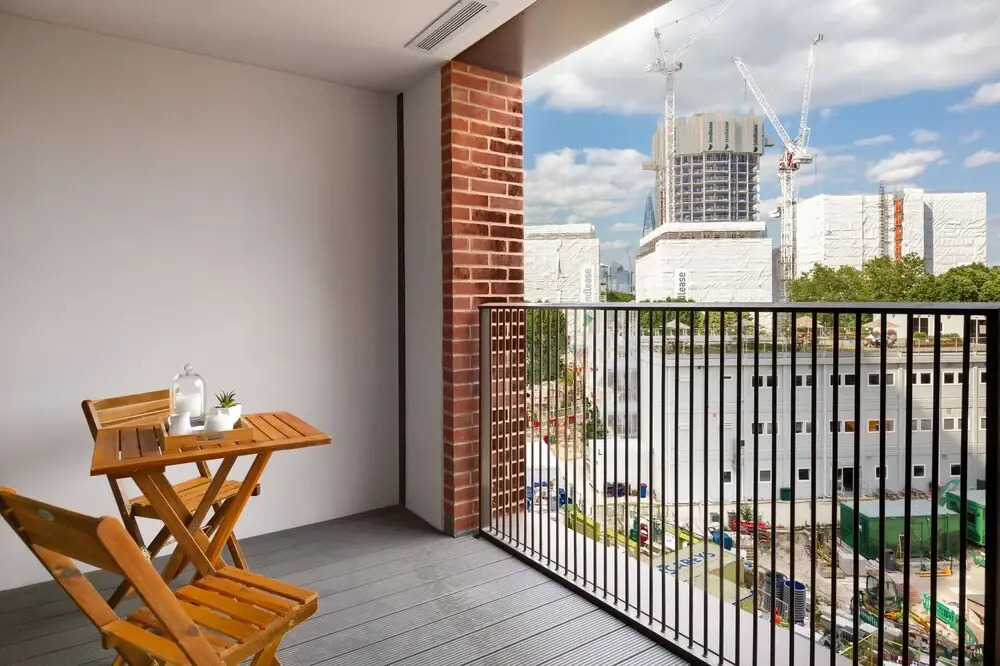 Two Bedroom Serviced Apartment with Balcony in Weymouth Building, Deacon Street