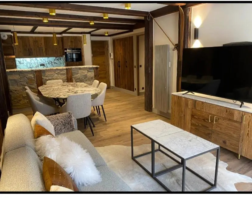 Luxury suite 70m2 balcon courchevel1850 parking