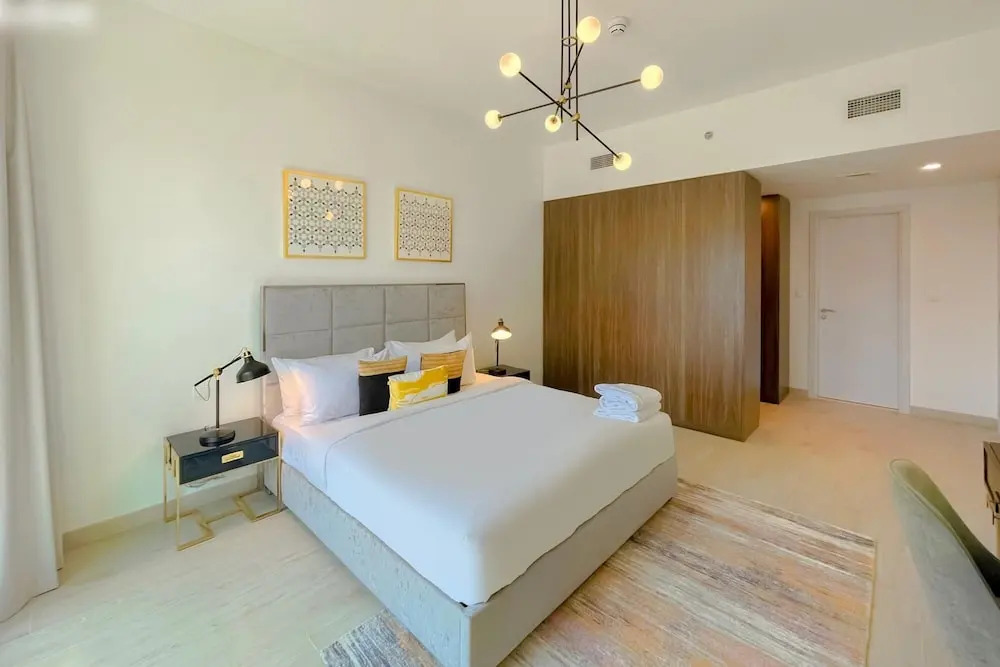 Elegant Pool View 2BR Apartment