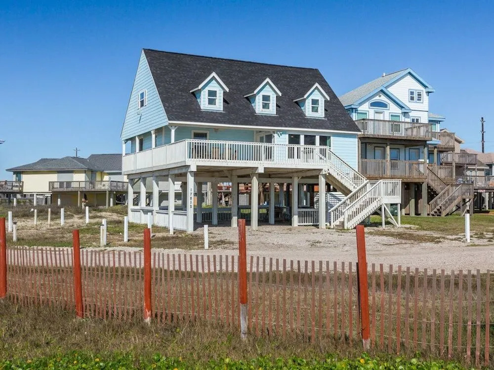 Beachfront Beauty in Galveston by RedAwning