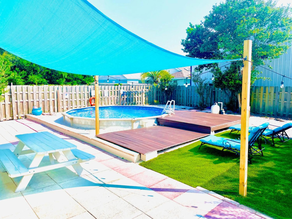 New!!! Sea Salt Vacation Home, Private Pool - Walk to Beach