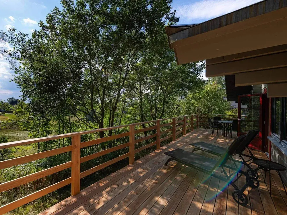 Lodge mit Terrasse in Buntenbock in Flussnahe