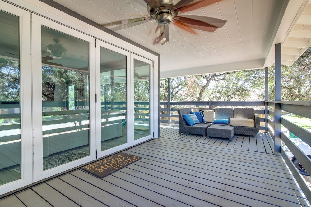 Lago Vista Vacation Rental w/ Fireplace!