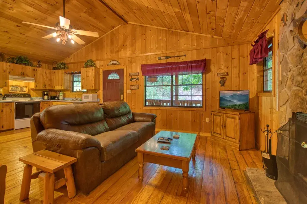 Secret Hideaway #195 by Aunt Bug's Cabin Rentals