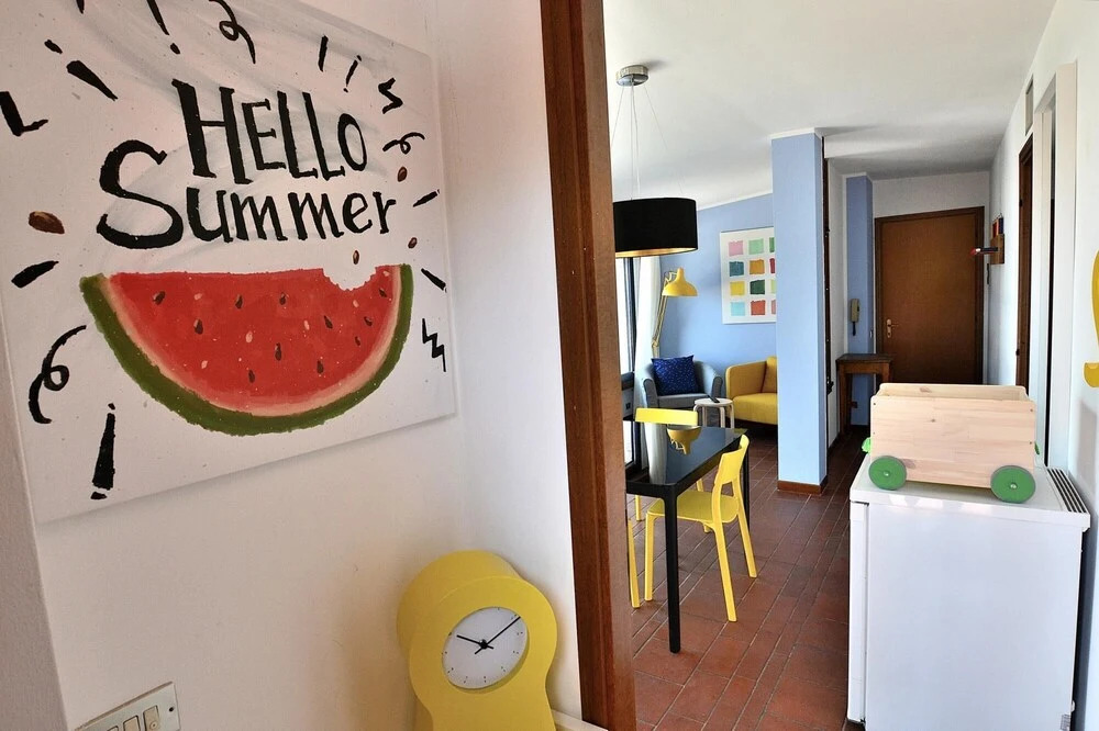 Watercolor Loft - 2 Bedrooms Apartment With 2 Terraces Overlooking the Lake in Pai di Torri del Benaco