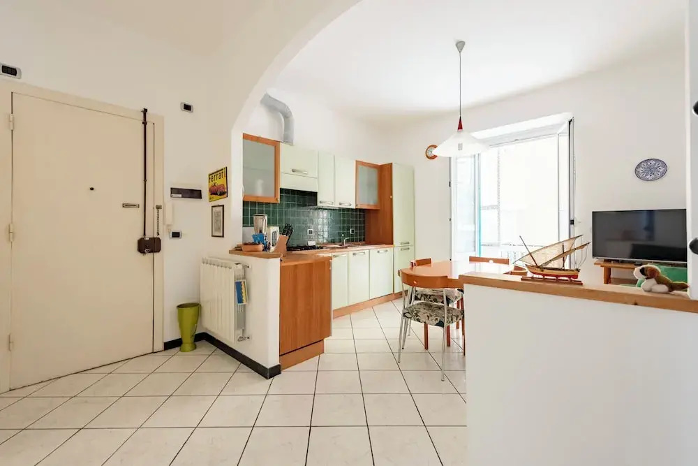 Cosy flat with parking in Chiavari