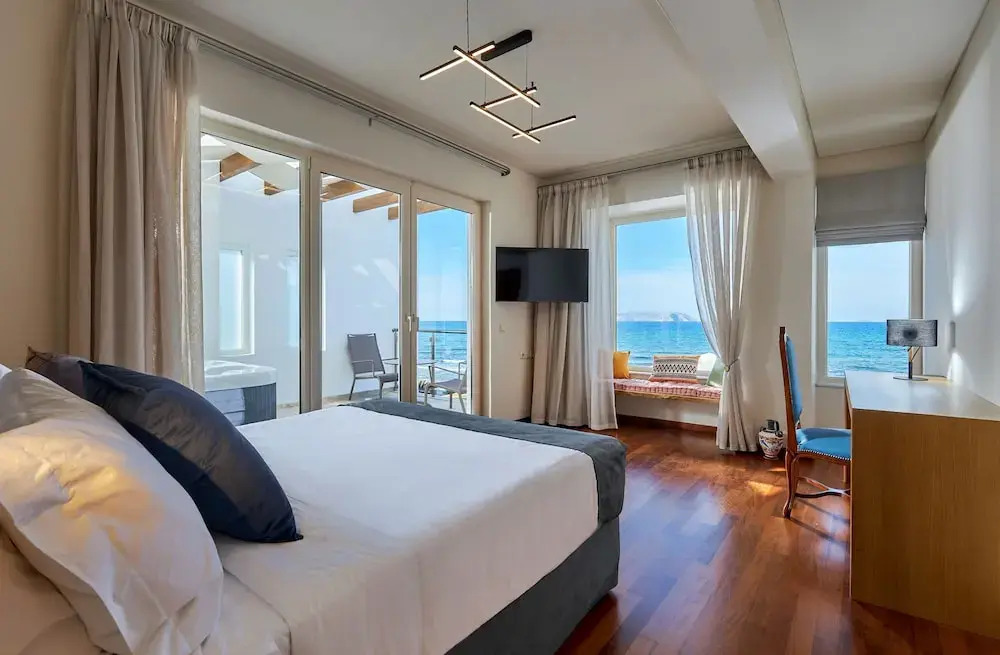 Rodo Seafront Villa with private pool
