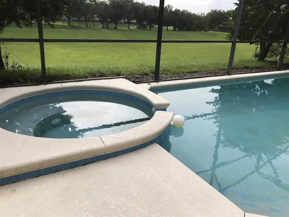 7 Bedroom Home With Private Screened Pool Spa Gameroom and 2 Master Suites by Florida Dream Homes