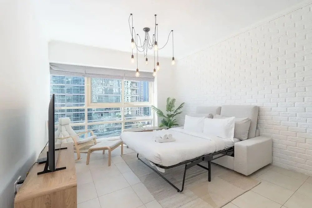 Elegant 1-bedroom Apartment for 4 in Dubai Marina