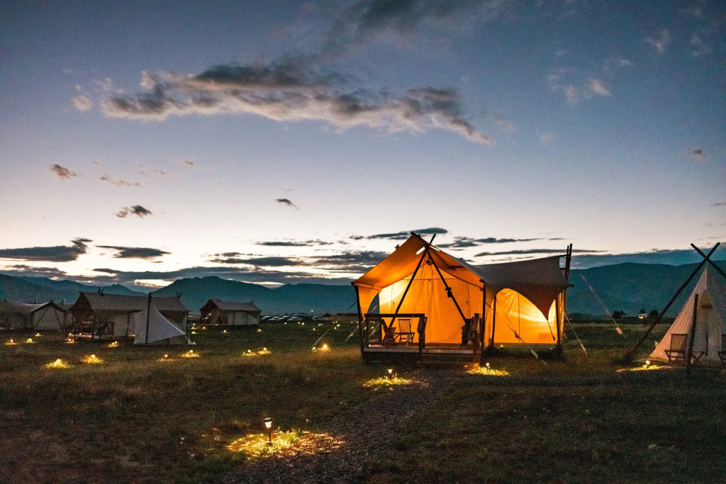 Under Canvas North Yellowstone - Paradise Valley