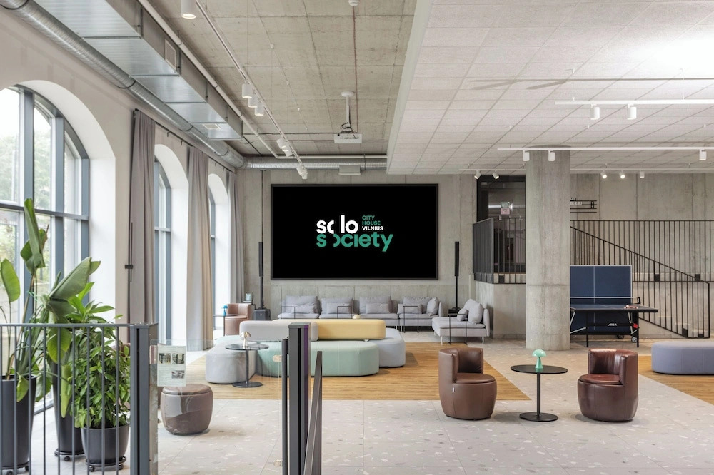 Solo Society Hybrid Hotel Vilnius