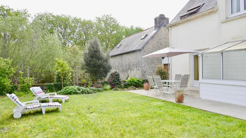 LE Fouesnant - Maison Agréable 8 Personnes Avec Jardin