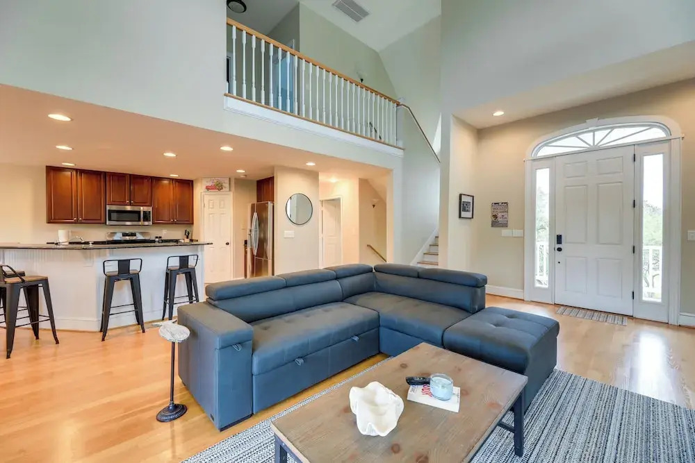 Harkers Island Vacation Rental With Pool Table!
