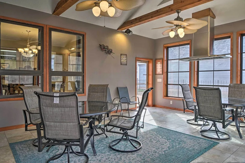 Waterfront Hollister Retreat w/ Dock & Game Room!