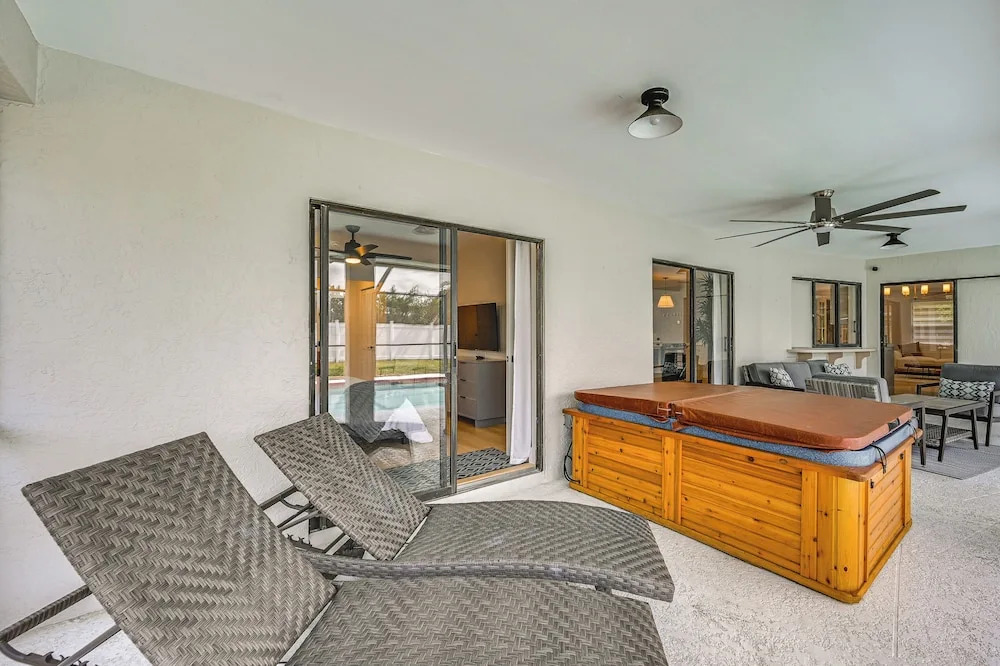 Chic Naples Home w/ Pool & Hot Tub, 4 Mi to Beach!