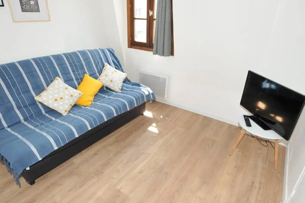 Vue sur les toits, 35m2 hyper centre Honfleur