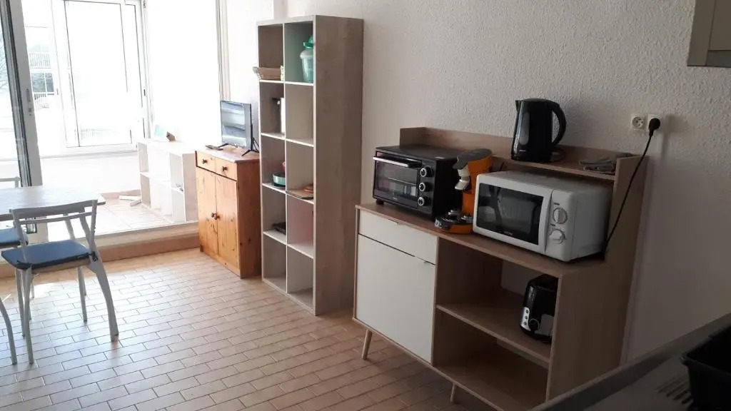 Studio 250m mer et Seaquarium avec place parking