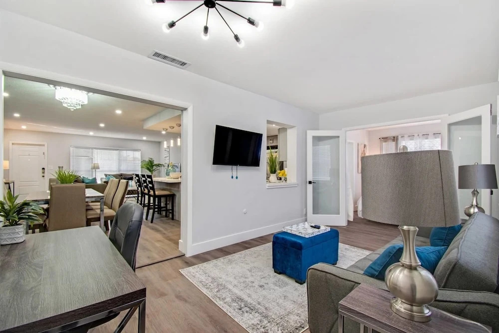 Trendy 4BR House with All New Furnishings & Hot Tub