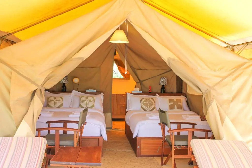 Luxurious tents in Naivasha