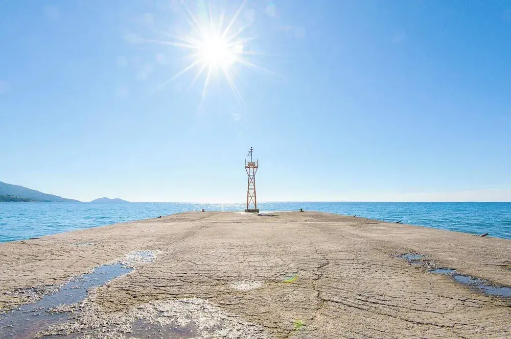 Beachfront Stone House - Samos Seaview Retreat