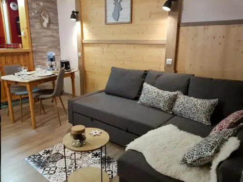Arc 2000 -location Appartements et de 1 studio avec balcon, vue, ski in off, Wi-Fi
