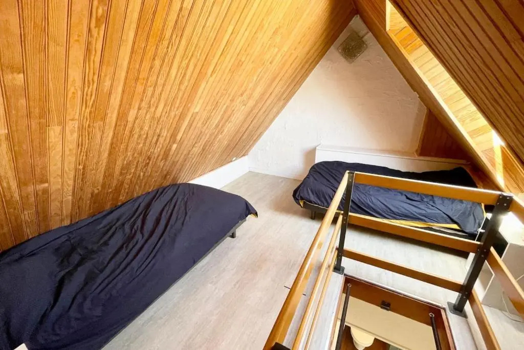 T3 Duplex Top Cosy Balcon 300m des plages