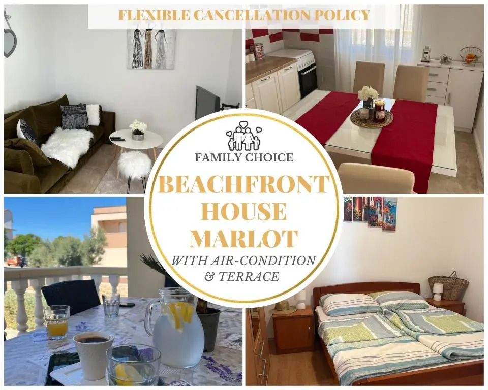 Beachfront House Marlot